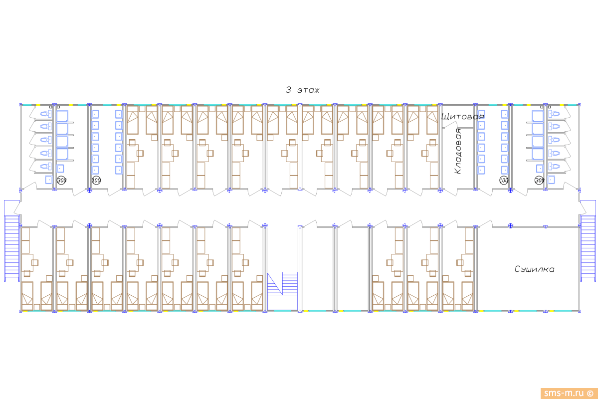Общежитие - третий этаж