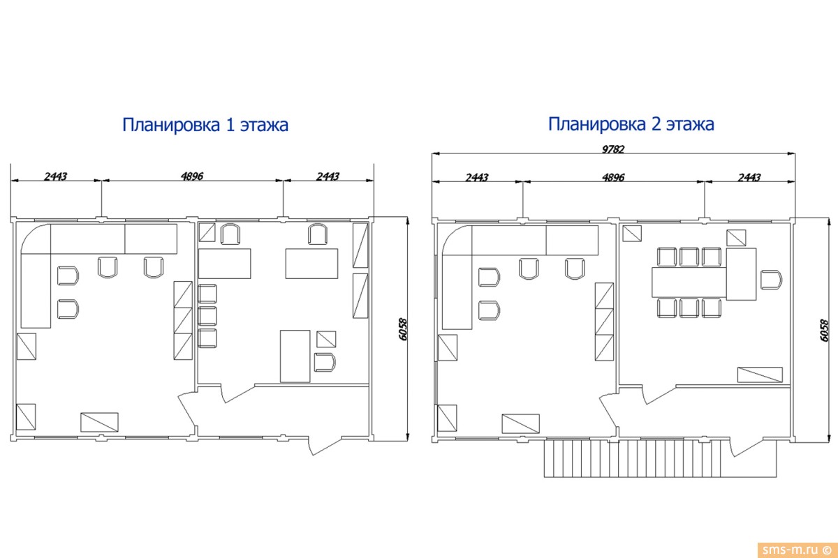 АБК - планировки