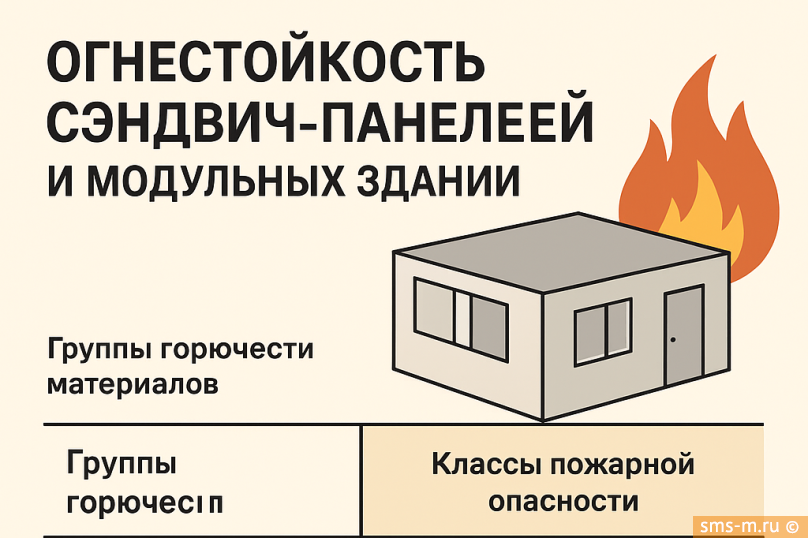 памятка по пожарной безопасности сэндвич панелей