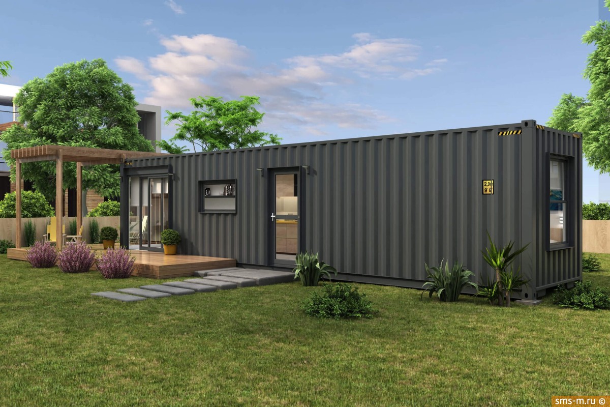 Блок-контейнер под летнюю кухню