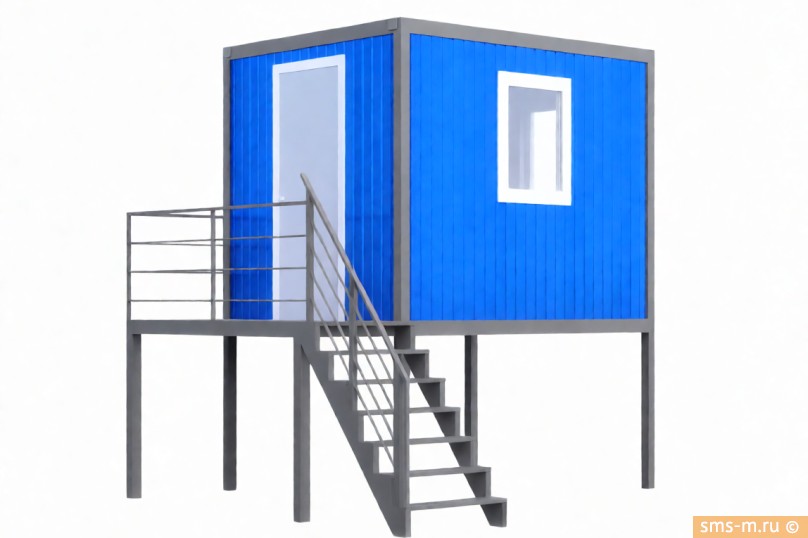 Фото Пост охраны на подиуме 2,4х3