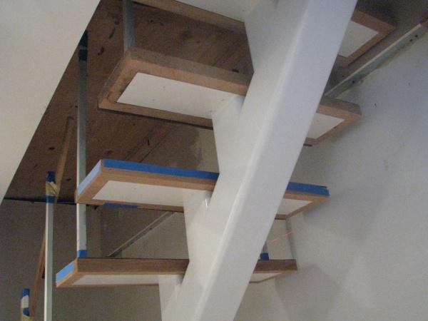 Фото Сегмент монокоурной лестницы