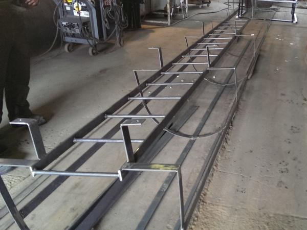 Фото Кровельная эвакуационная лестница