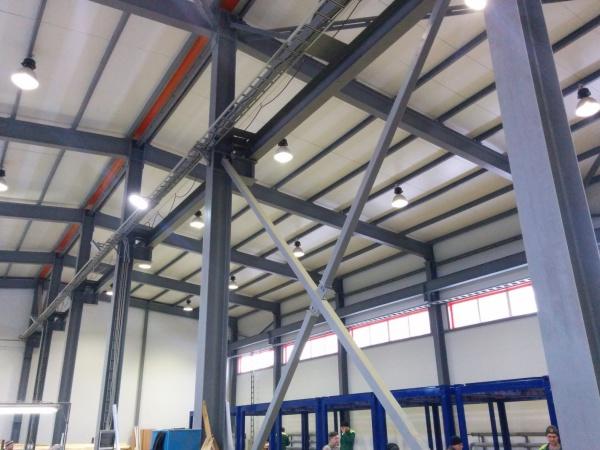 Фото Каркас нашего цеха по изготовлению блок-модулей