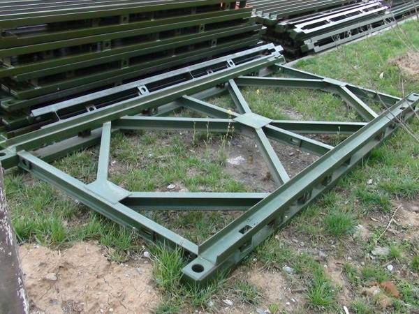 Фото Сегмент фермы с параллельными поясами