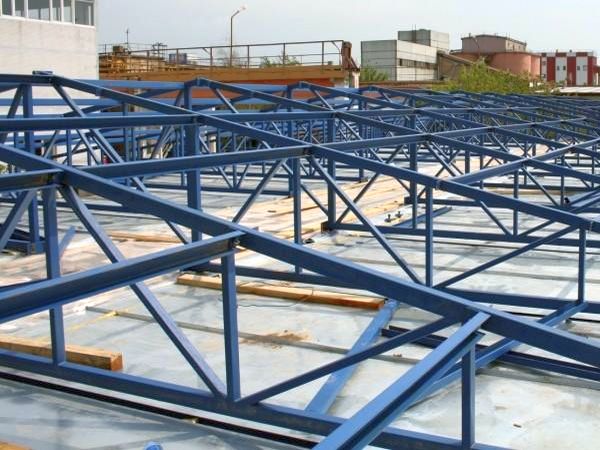 Фото Монтаж кровли модульного здания