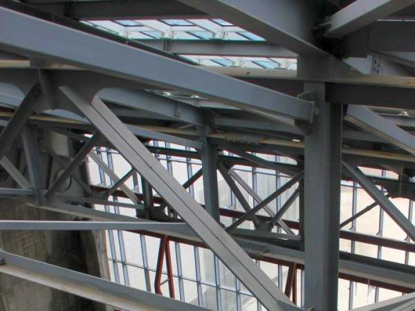 Фото Фермы кровли спортивного комплекса