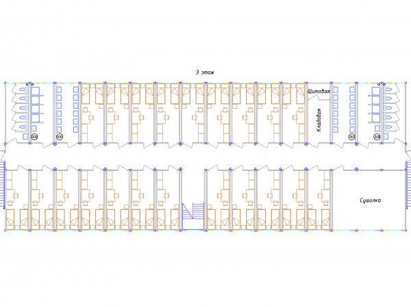 Фото Общежитие на 240 человек - 3 этаж