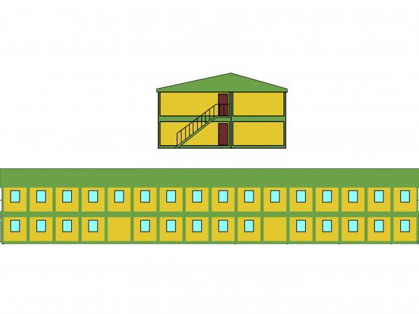Фото Общежитие на 150 человек - фасады