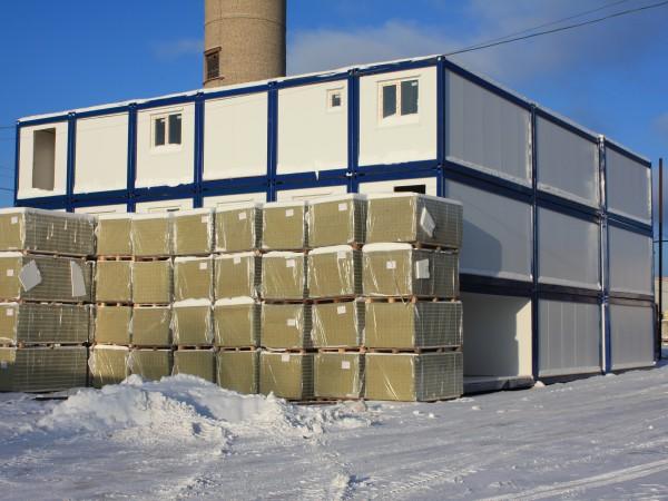 Фото Готовые к отгрузке блоки