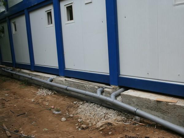 Фото Ленточный фундамент для модульного здания