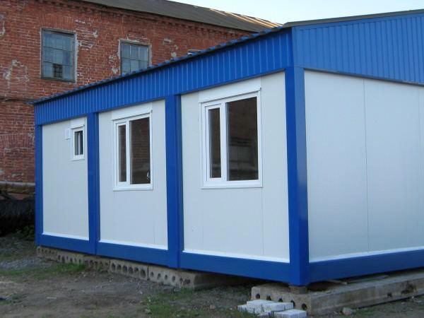 Фото Здание на плитах