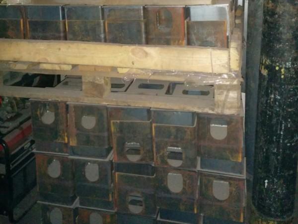 Фото Складирование готовых гнутых деталей