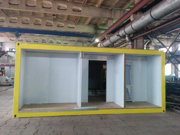 Фото Типовой сварной каркас модульного здания (с отделкой)