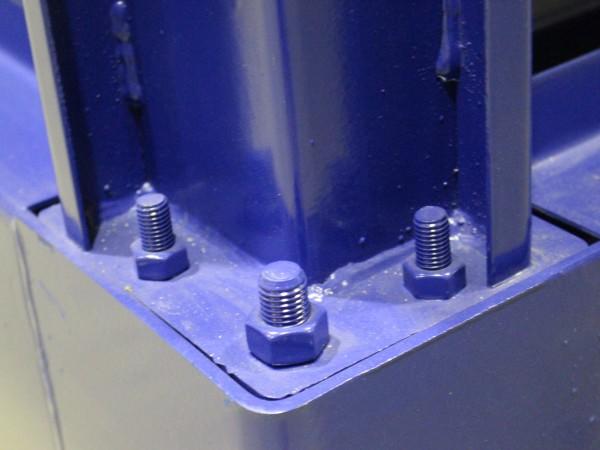 Фото Узел крепления транспортировочной стойки транспака