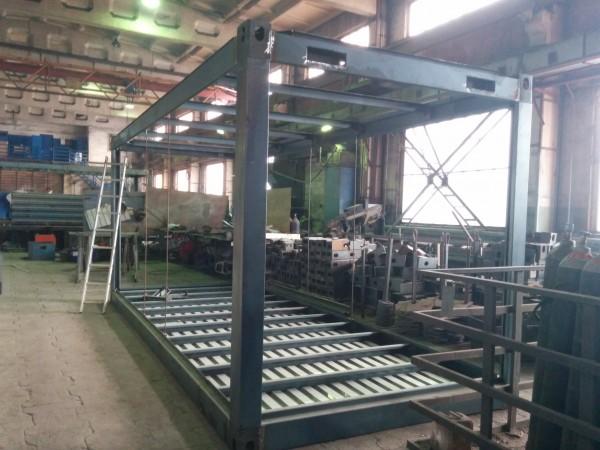 Фото Контрольная сборка каркаса Containex