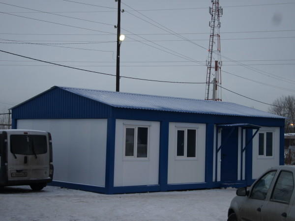 Фото Небольшое здание из 4х блоков