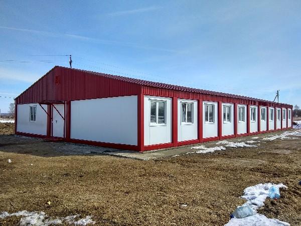 Фото Одноэтажные штаб строительства