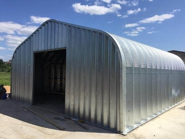 Фото Металлический ангар МБА-05