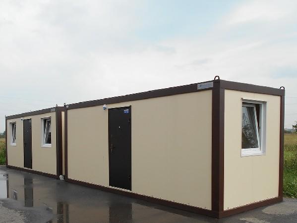 Фото Блок контейнер из сэндвич панелей