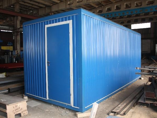 Фото Теплая дачная бытовка