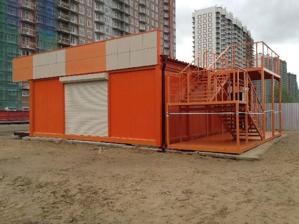 Фото Офис продаж на стройке