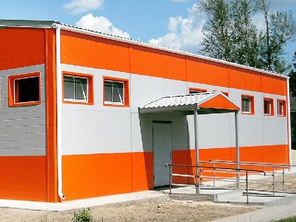 Фото Быстровозводимые каркасные здания из сэндвич - панелей