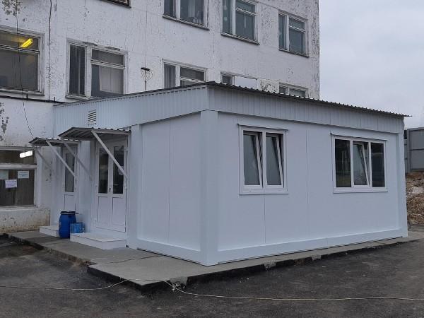 Фото Здание из 3-х бытовок весом 2 тн каждая