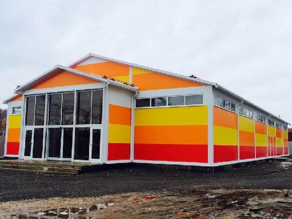 Фото Магазин из сэндвич-панелей