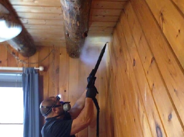 Фото Обработка деревянной бытовки от клопов