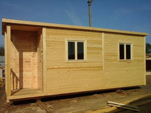 Фото Деревянная бытовка на продажу