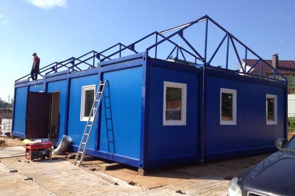 Фото Монтаж общей кровли