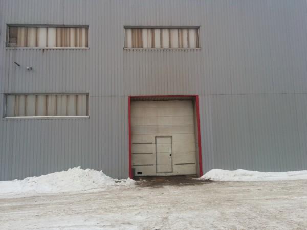 Фото Малые подъездные ворота цеха