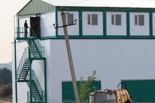 Фото Лестница с тремя переходными площадками