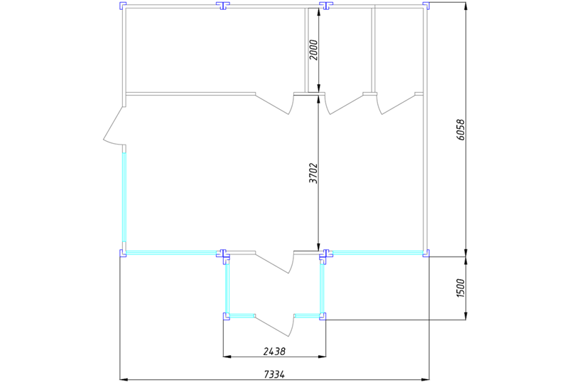 Фото Планировка торгового павильона
