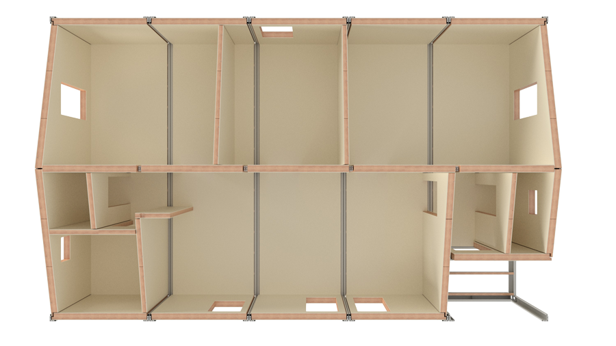 Каркас дома Родник