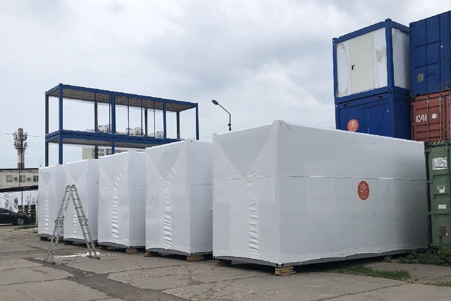 Превью Упаковка модульных зданий