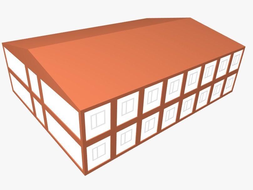 Иконка АБК 2 этажа 40 блоков