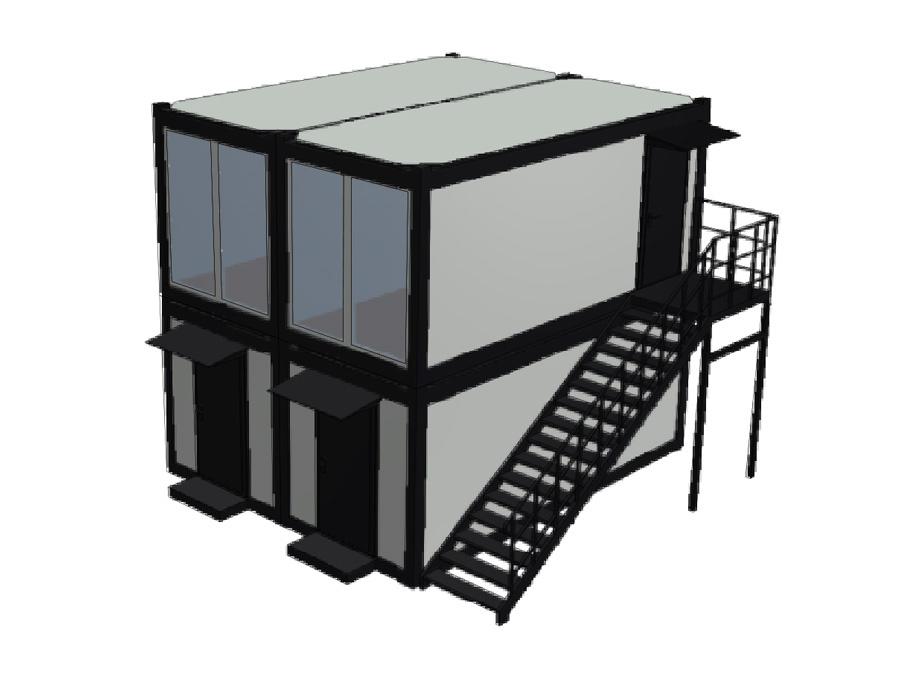 Иконка Офис 2 этажа 4 блока