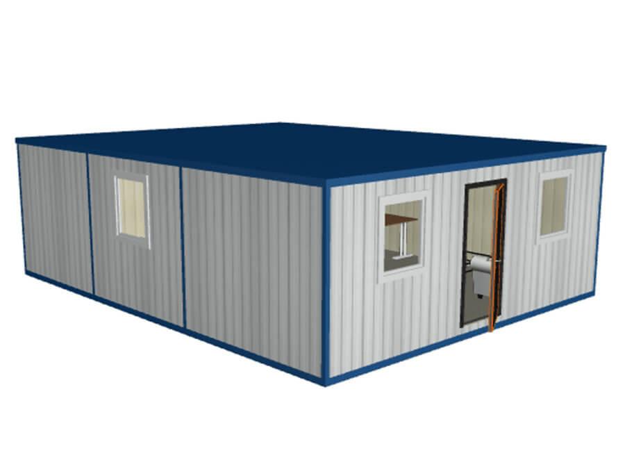 Иконка Модуль из трех блок контейнеров