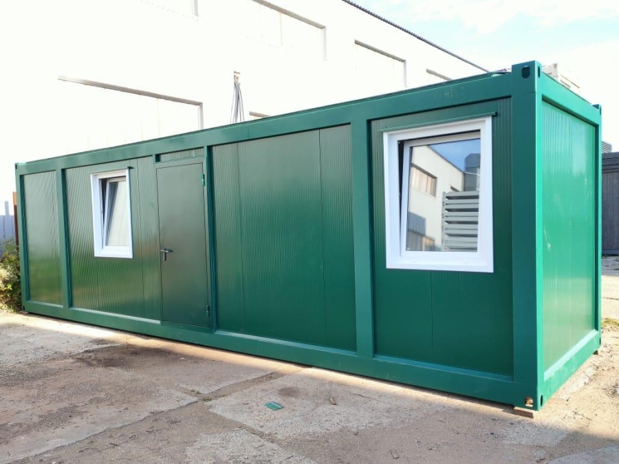 Иконка Бытовка прорабская с офисом 8000х2500 мм