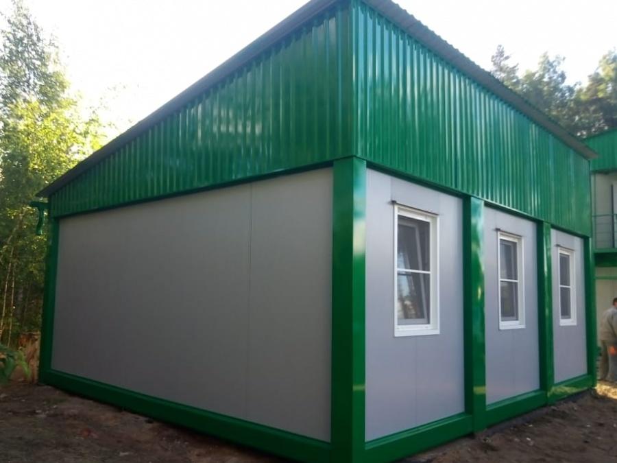 Иконка Здание 3 блока