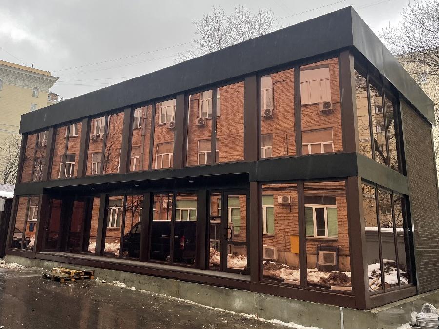 Иконка Офис с витражом